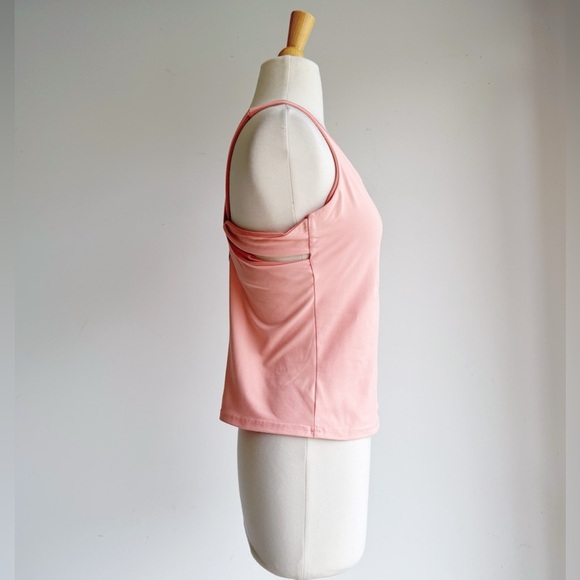 PRANA  Pink Fitted Sleeveless Exercise Tank Size Medium - Picture 3 of 6